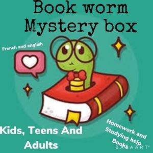 Book worm mystery box (kids-adults)